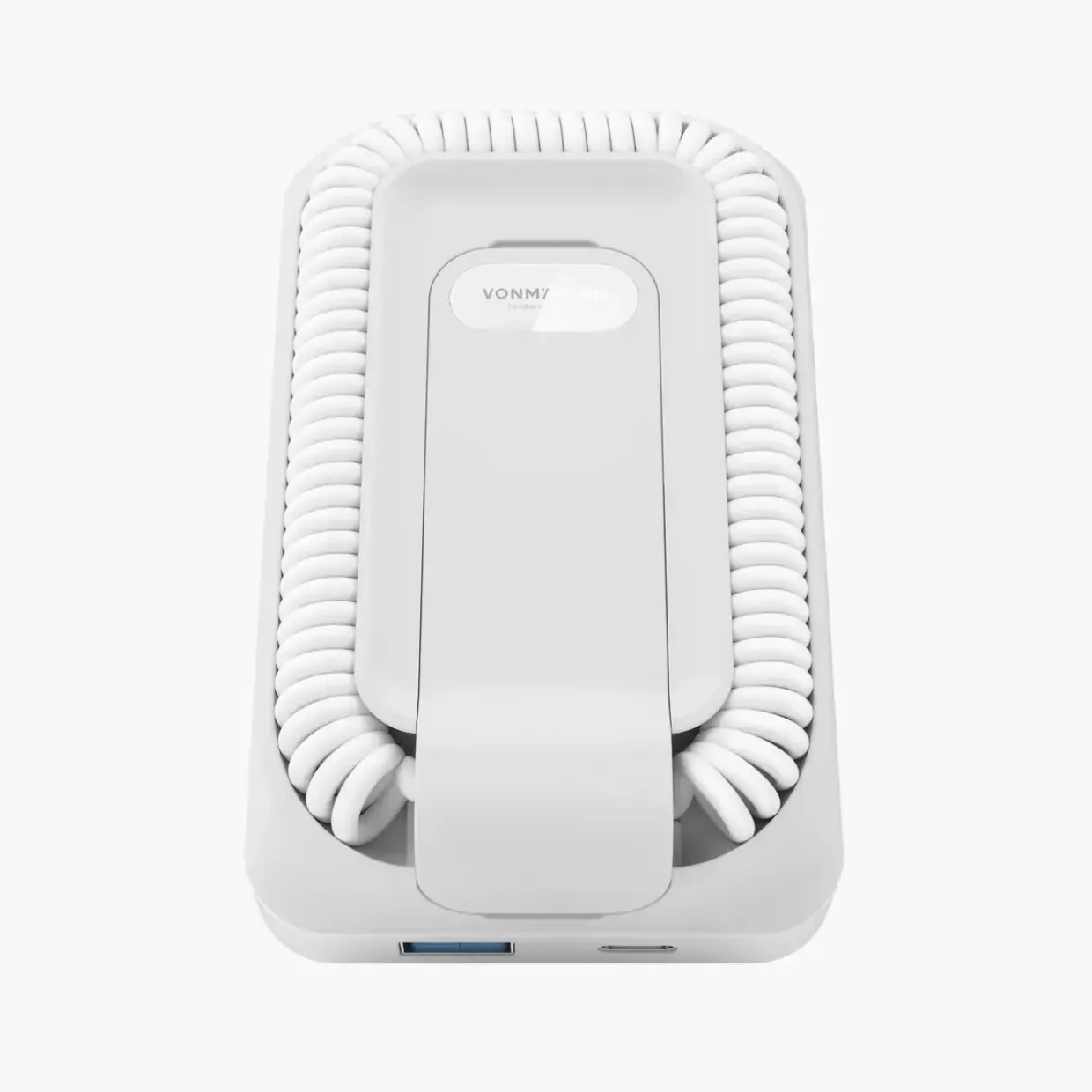 Powerbank m. kabel - Vonmählen allroundo Pro - 10.000 mAh - Hvid - All-in-One