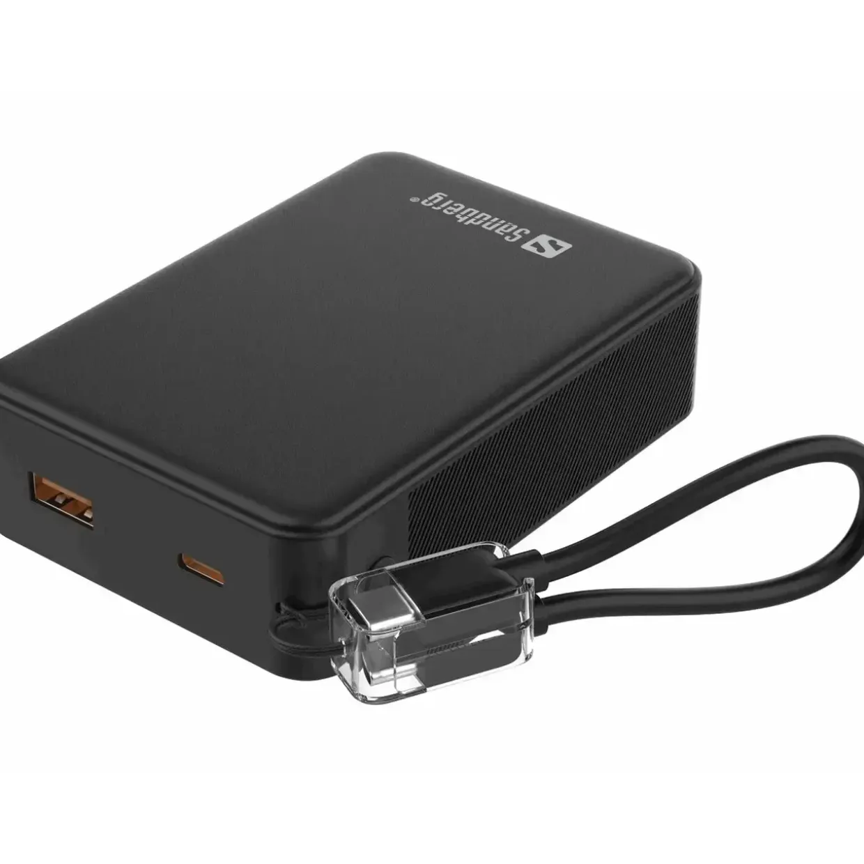 Powerbank Sandberg Nano 20000 PD20W USB-C - USB-A Sort