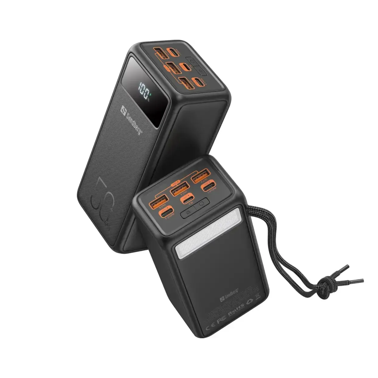 Powerbank USB-C PD 130W 50000 Sandberg
