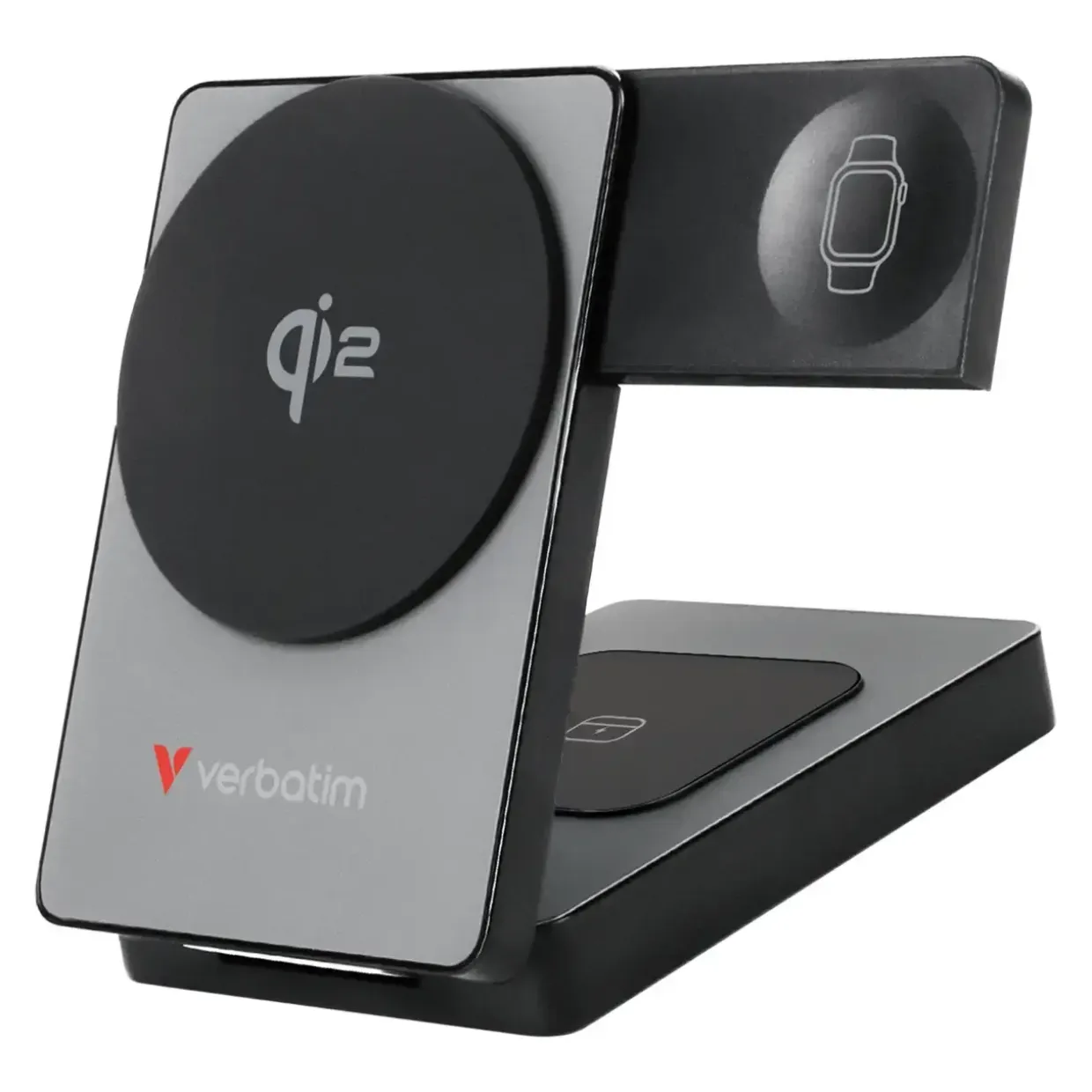 PowerBank Verbatim Charge 'n' Go Qi2 Mag W 5000 mAh grå