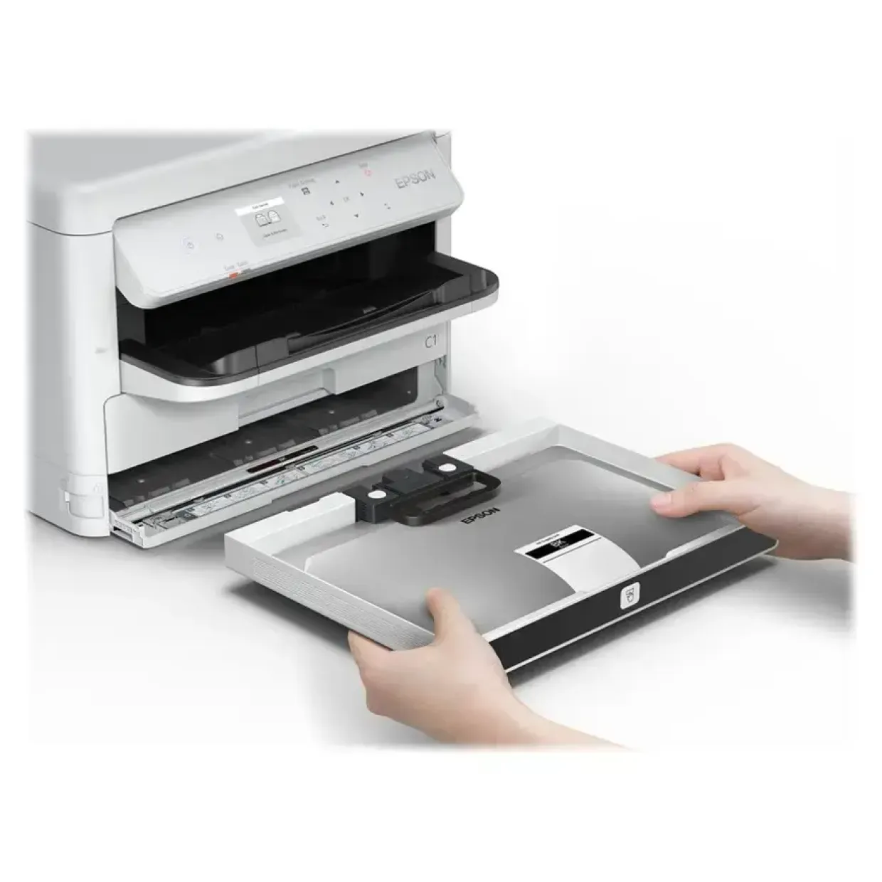 Printer - Epson WorkForce Pro WF-M5399DW - Mono - 40 ppm - Duplex - Grå