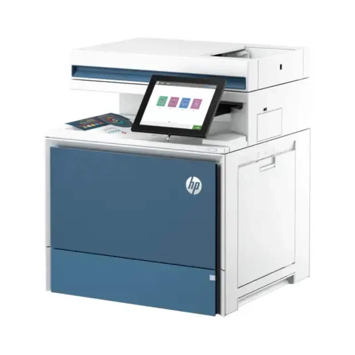 Printer - HP Color LaserJet Enterprise MFP 5800dn - 43/45 ppm - 8" touchscreen