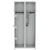 PRO Garderobeskab Komb. A - 800 x 550 x 1752 - Grå