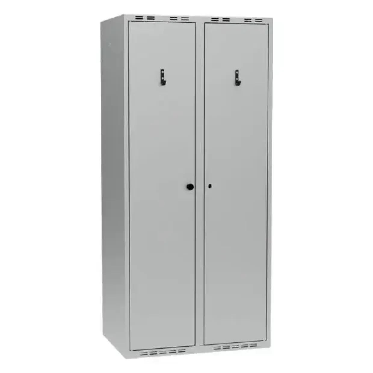 PRO Garderobeskab Komb. A - 800 x 550 x 1752 - Grå