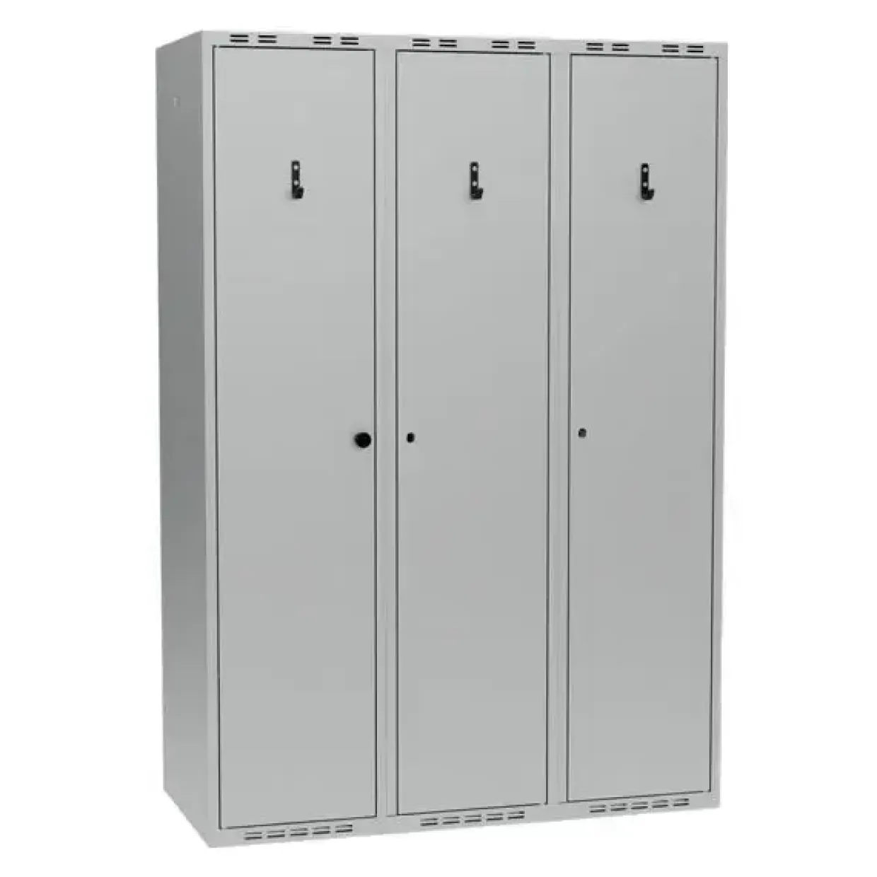 PRO Garderobeskab Komb. G - 1000 x 550 x 1752 - Grå