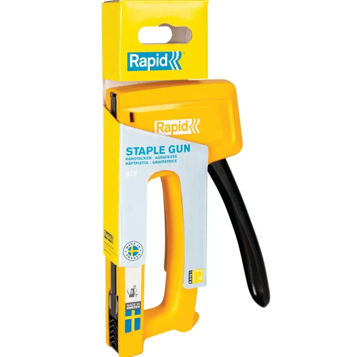 Rapid Hæftepistol R13E hobby 13/4-13/10 orange