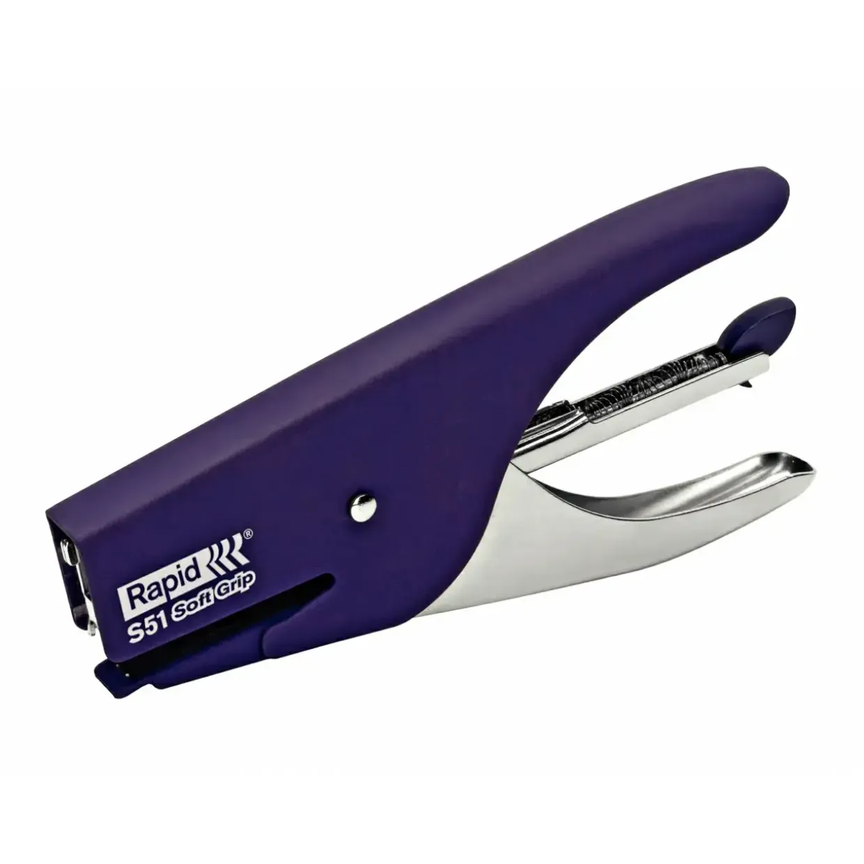 Rapid hæftetang plier S51 15 sheets Soft Grip Midnight Purple