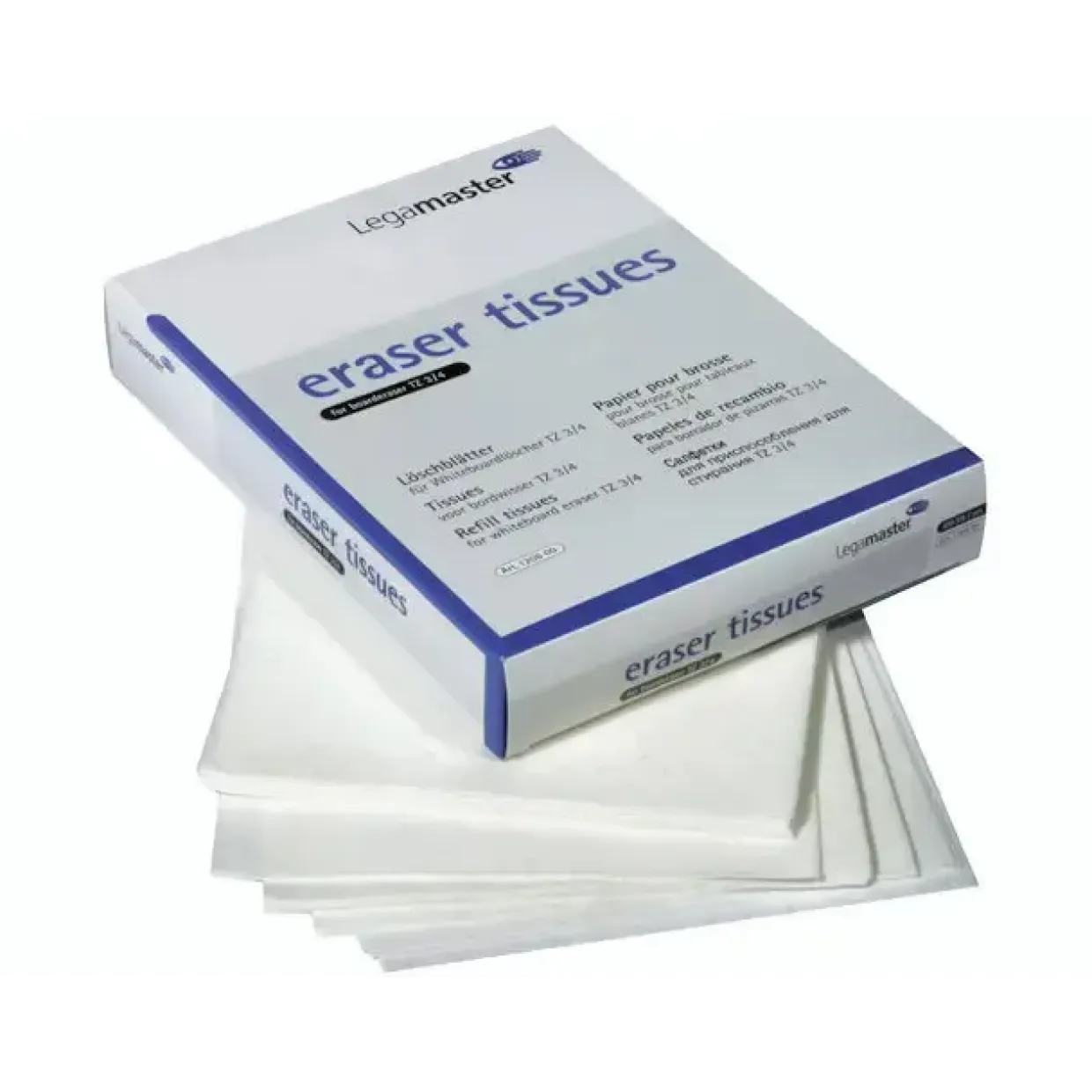 Refillpapir t/ Legamaster tavlevisker hvid