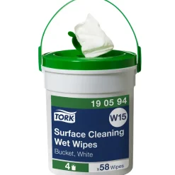 Rengøringsklude - Tork Wet Wipe 190594 Handy Bucket - 4 spande
