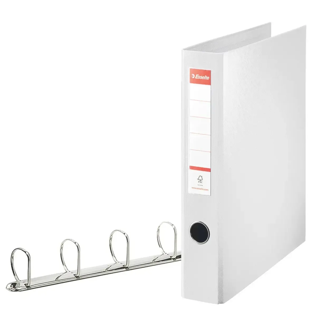 Ringbind Esselte 82400 A4 Maxi 60mm - Hvid