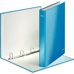 Ringbind Leitz WOW A4+ 4DR/25mm blå - Køb minimum 10 stk.