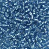 Rocai perler, dia. 3 mm, hulstr. 0,6-1,0 mm, turkis klar, 25g, str. 8/0