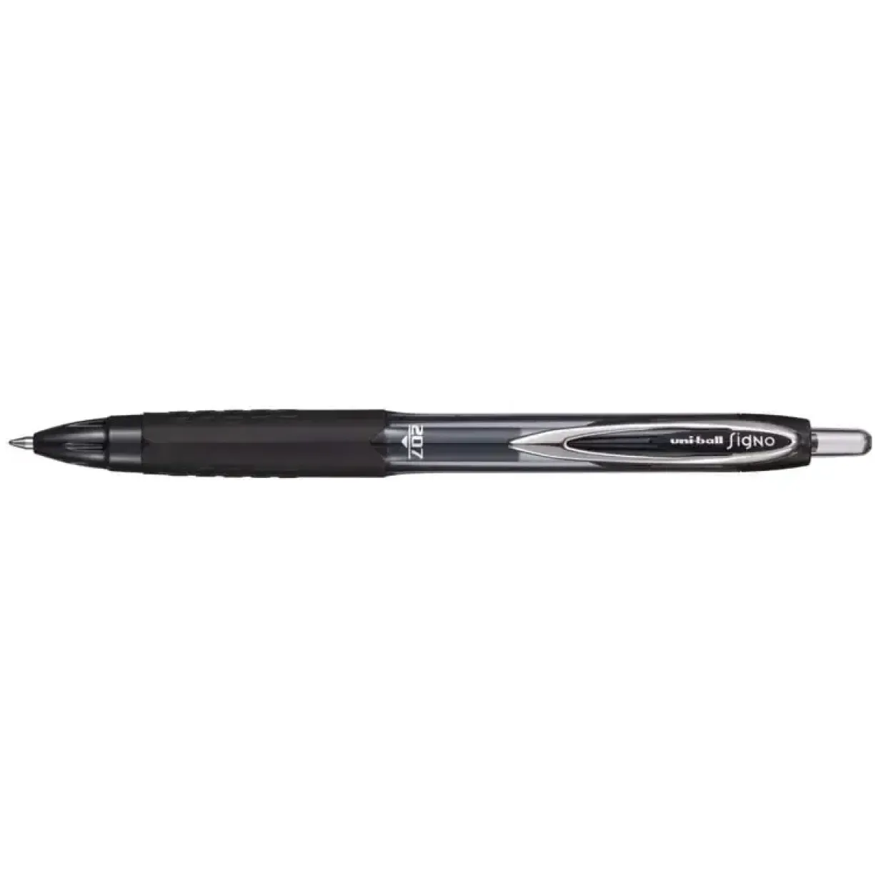 Rollerpen - Uni-ball Signo UMN-207 0,7mm - Sort - 12 stk