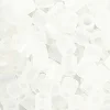 Rørperler klar transparent (50) størrelse 5 x 5 mm - hulstr. 2,5 mm - medium - 1100 stk.