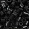 Rørperler, str. 5x5 mm, hulstr. 2,5 mm, medium, sort (32220), 6000 stk./ 1 pk.