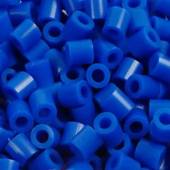 Rørperler, str. 5x5 mm, hulstr. 2,5 mm, medium, lys pudder (32228), 1100 stk./ 1 pk.