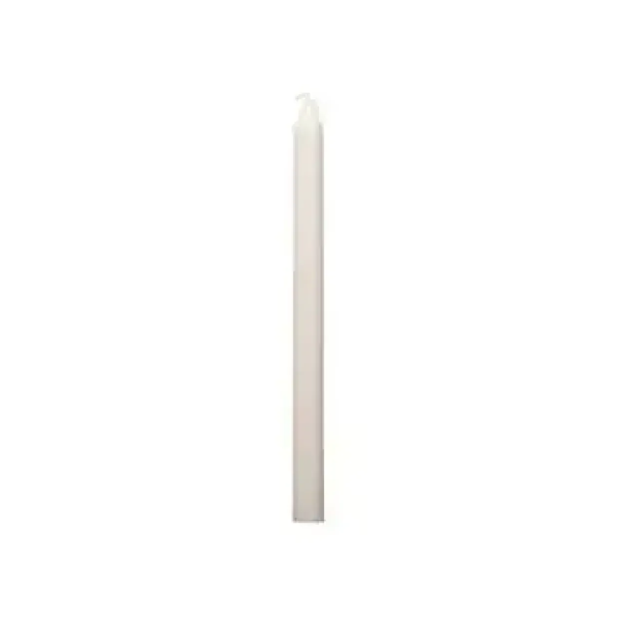 Rustiklys Ø22x290 mm Brændetid 10 timer Hvid - 50 stk/krt