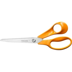 Saks, Fiskars, Universal, Orange, 21cm, Højre