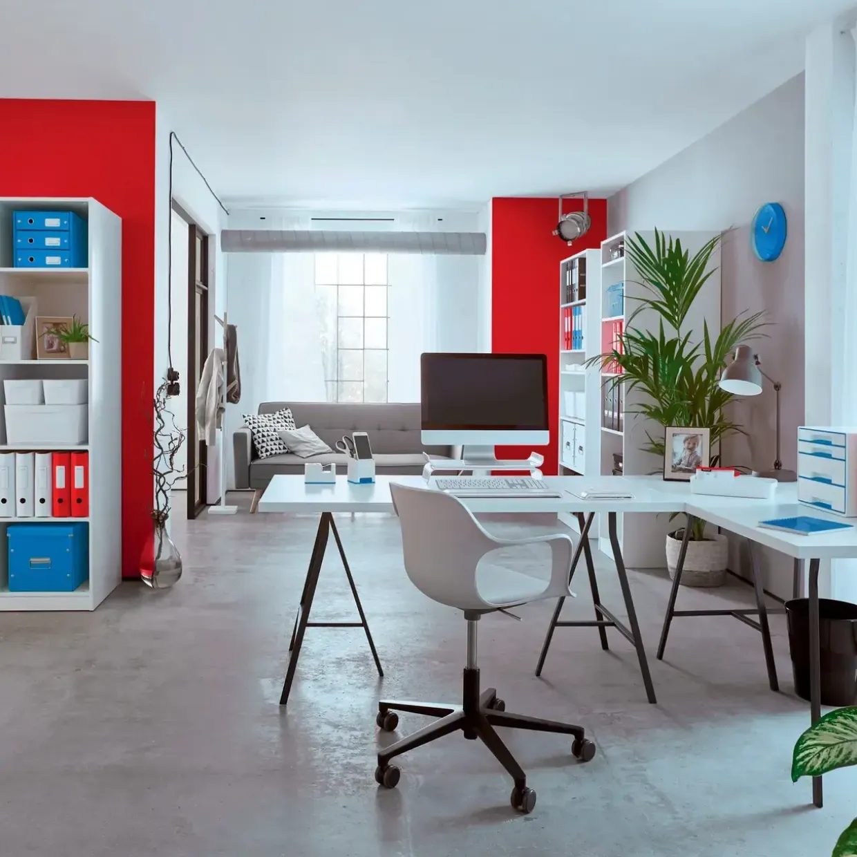 Saks universal Leitz 205mm WOW rød