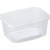 Salatbæger Fix Pack 350 ml 146x110x41 mm Firkantet PP Klar - 10 pk x 50 stk/krt