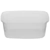 Salatbæger 200 ml 108x81x43 mm Rektangulær PP Klar - 10 pk x 100 stk/krt