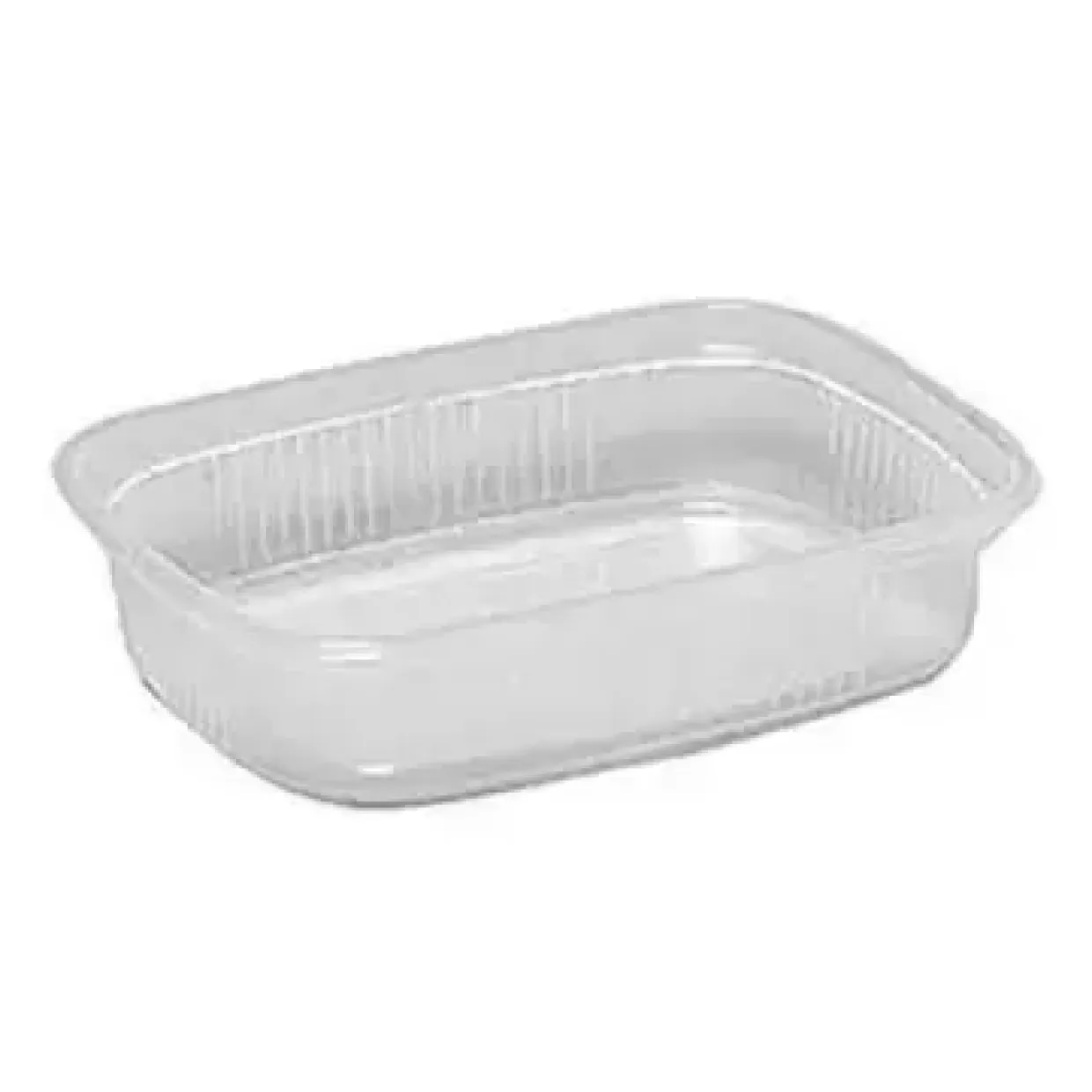 Salatbæger 125 ml 108x81x26 mm Rektangulær PP Klar - 10 pk x 100 stk/krt