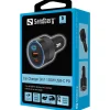 Sandberg Car Charger 3in1 130W USB-C PD