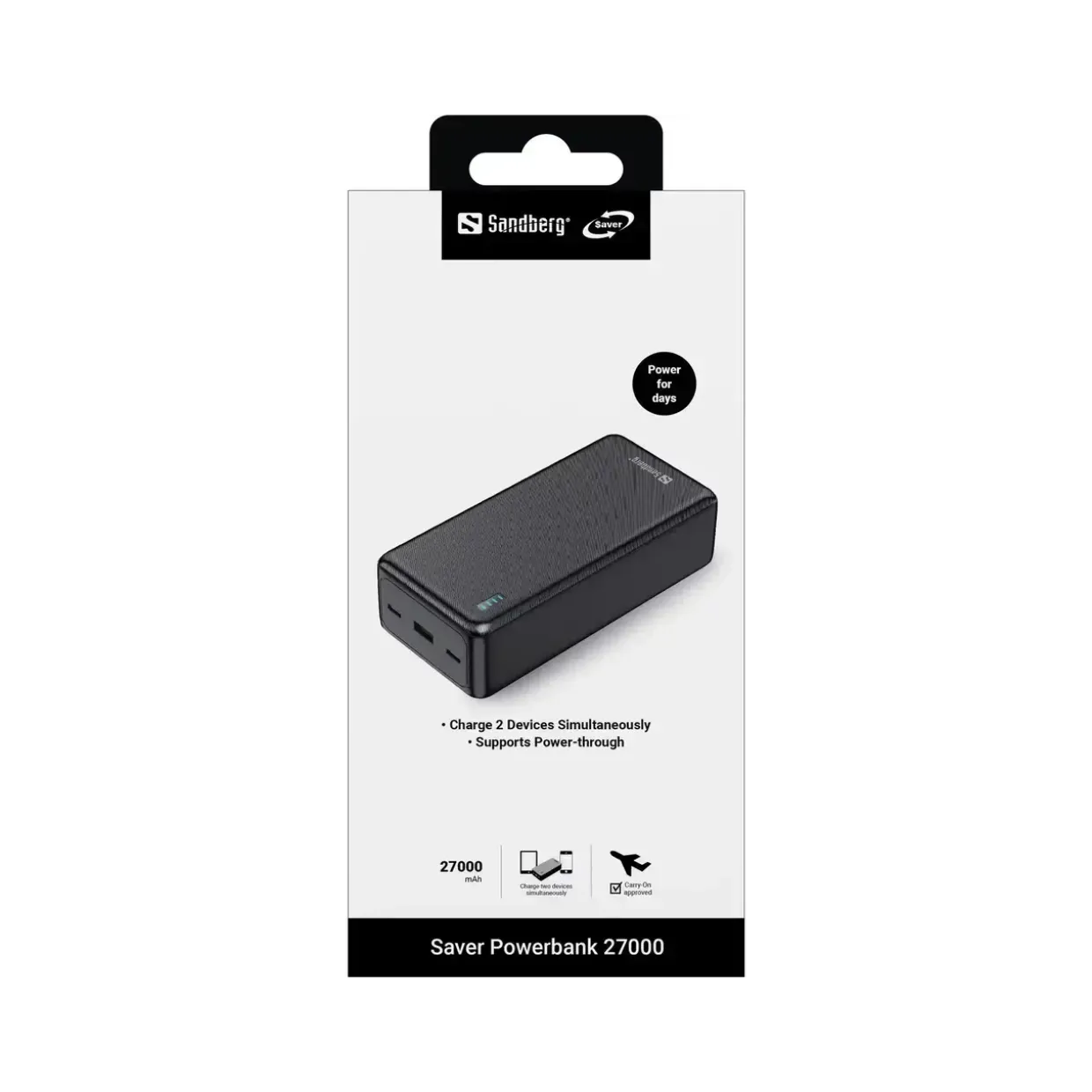 Sandberg Saver Powerbank 27000