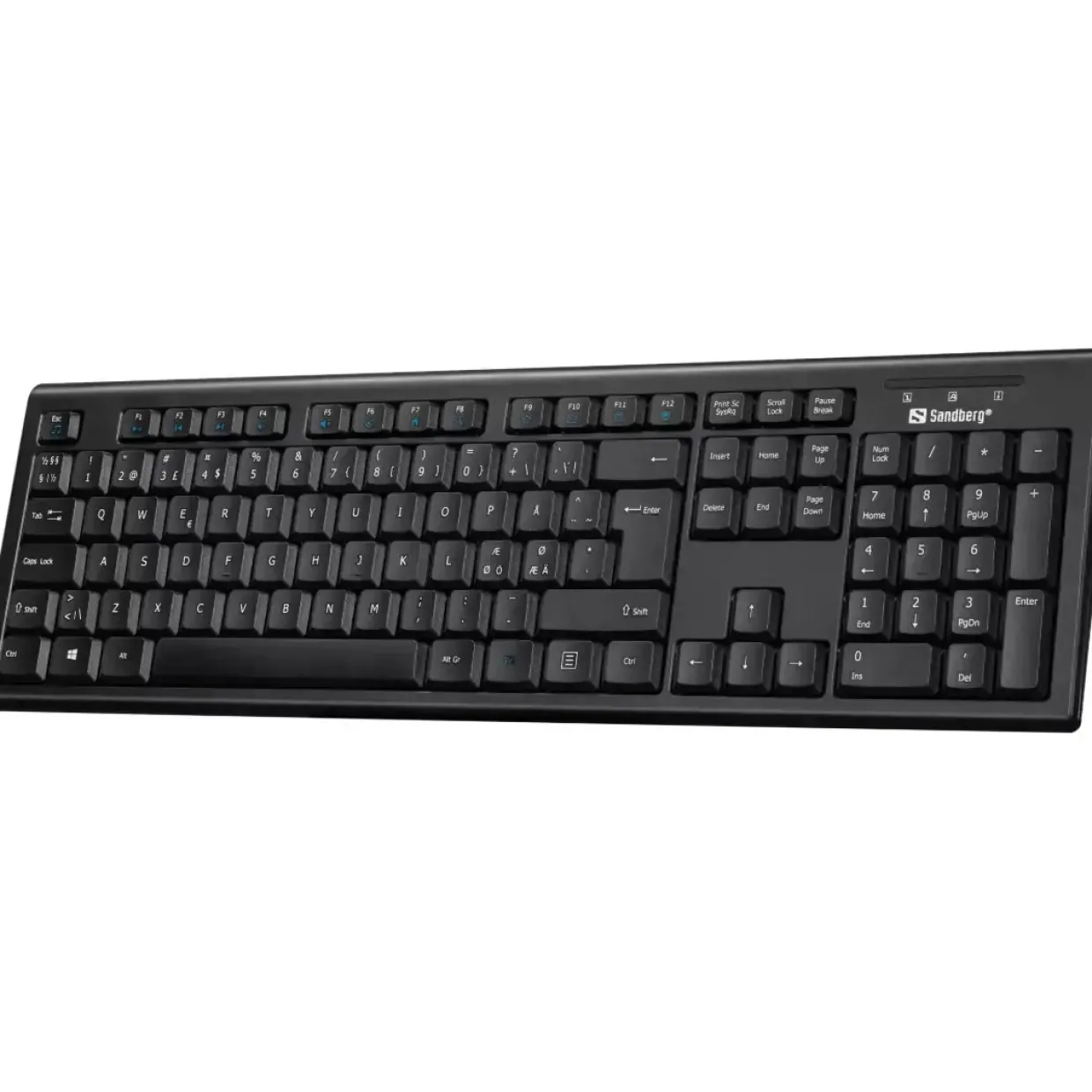 Sandberg Wired USB Office Keyboard Nordic