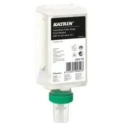 Sæbe, Skum, Katrin, Natural, uden parfume, Touchfree, 500 ml - 12 fl x 500 ml/krt