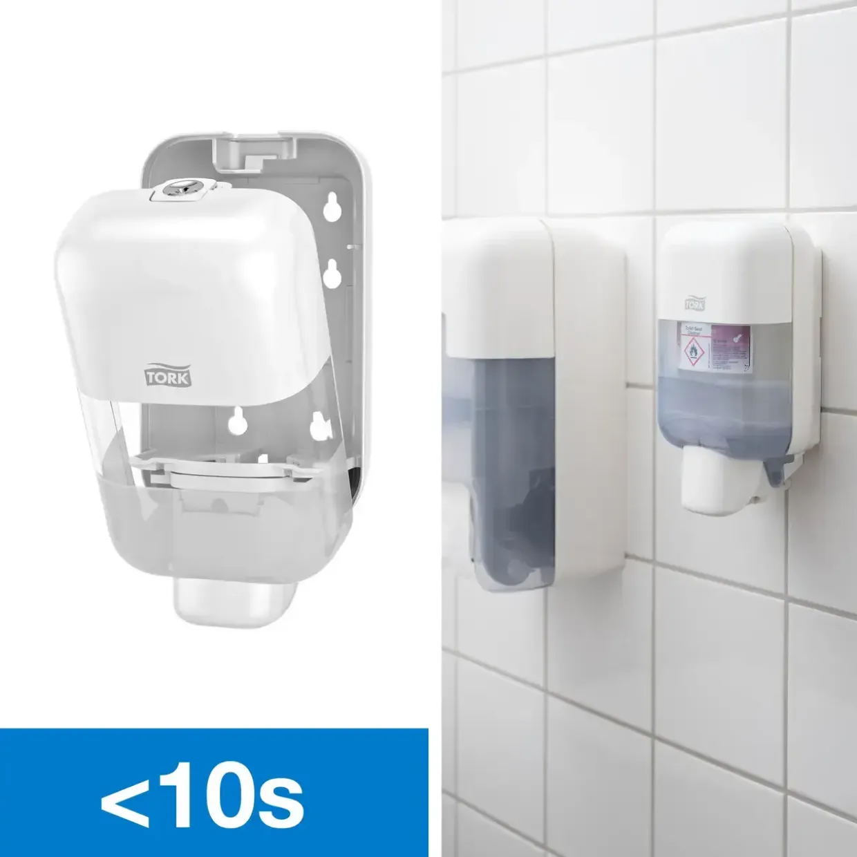 Sæbe Tork 425502 Mild Duft Mini S5 flydende 8x520ml