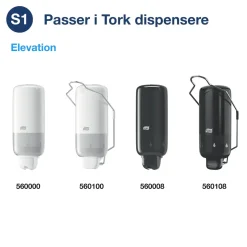 Sæbe Tork 420501 Mild Premium S1 lys gul - 6 flasker á 1 liter