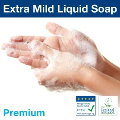 Sæbe Tork 420701 Premium Extra Mild Uparfumeret S1 hvid - 6 flasker á 1 liter