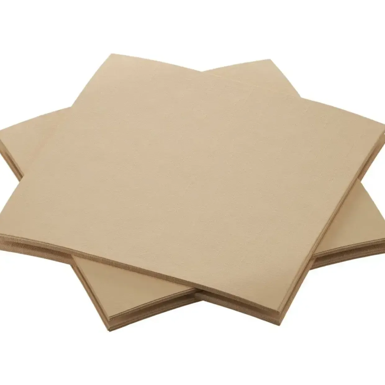 Serviet Bio Dunisoft Natural Brown 20x20cm Brun - 16 pk x 180 stk/krt