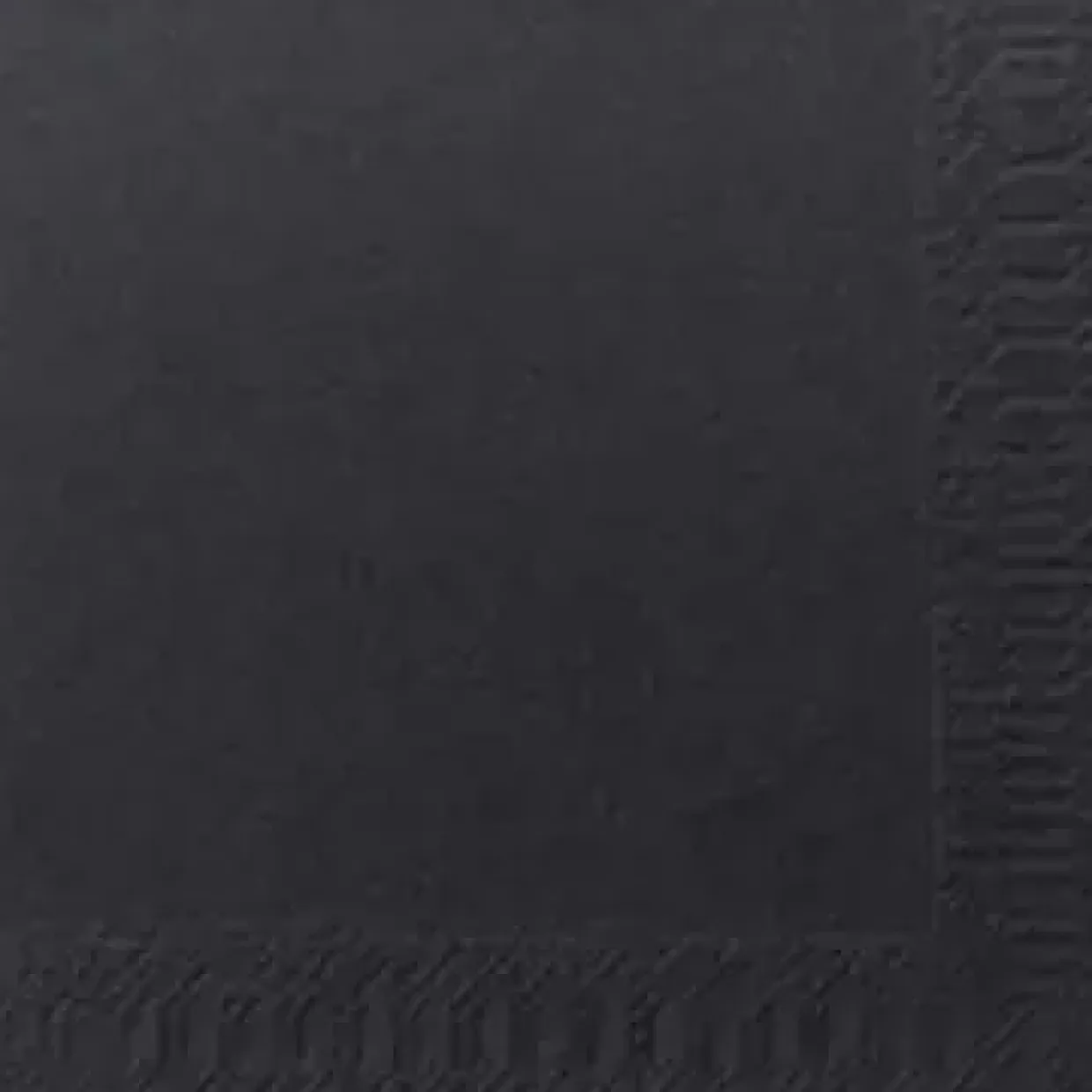 Serviet Duni 24x24cm 3-lag Sort - 8 pk x 250 stk/krt