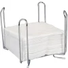 Servietholder - 1/4 fold til frokostserviet 18 x 18 x 17 cm - Krom