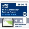Servietholder Starterpack Tork Xpressnap® 960073 N4 - Dispenser inkl. 250 servietter