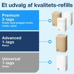 Servietholder til bord Tork 272613 Xpressnap® - grå