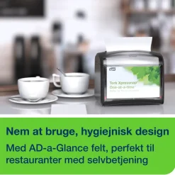 Servietholder til bord Tork 272611 Xpressnap® - sort