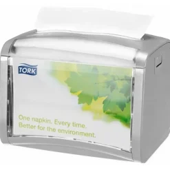 Servietholder Tork 272613 N4 15x20,1x15,5cm grå plast til interfold servietter