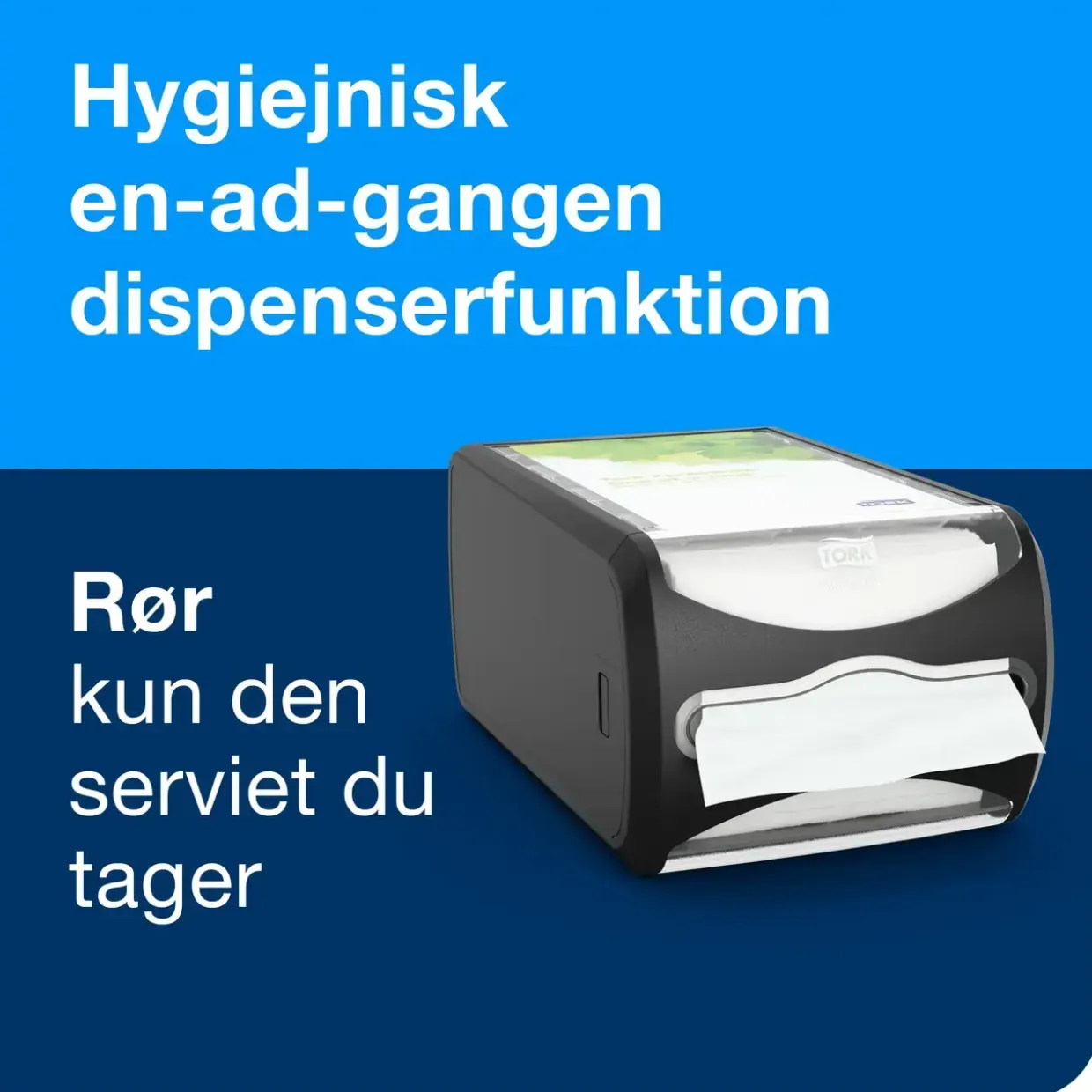 Servietholder Tork 272511 Xpressnap N4 - sort