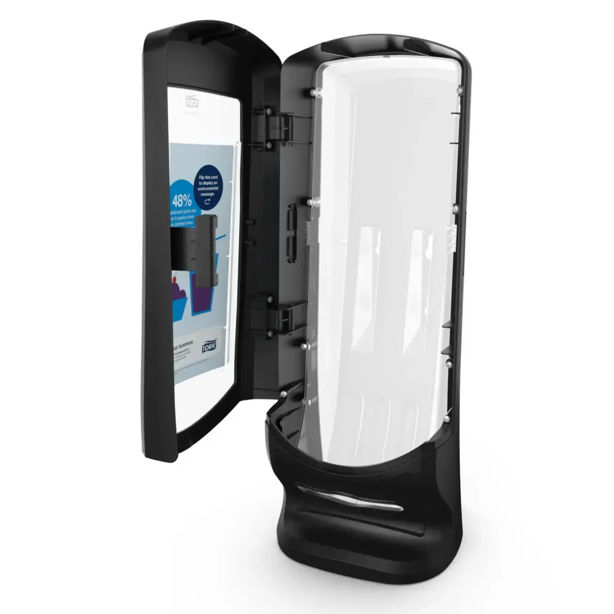 Servietholder Tork 272211 xpressnap N4 vægmodel - sort