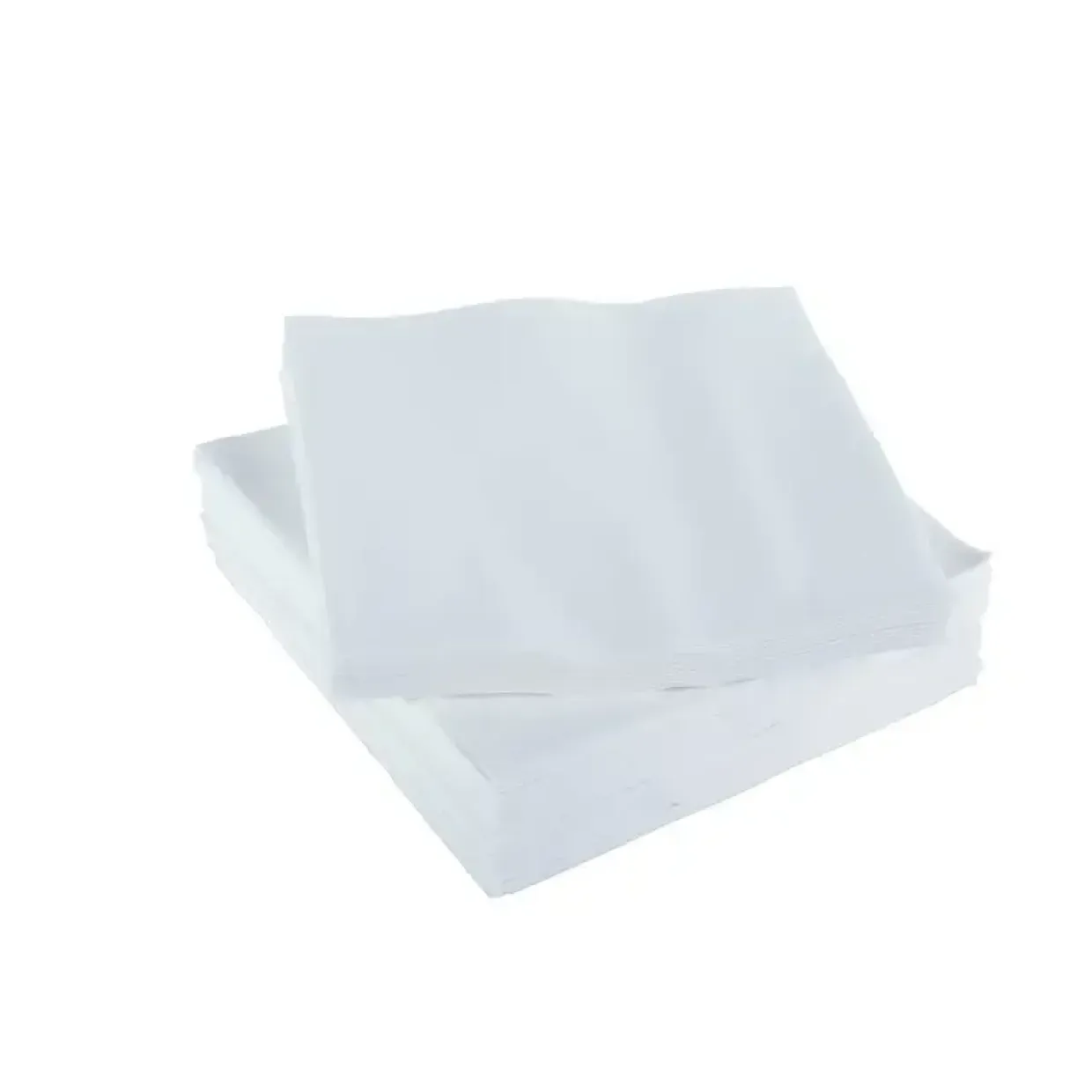 Serviet 2-lags hvid 33 x 33 cm - 2000 stk
