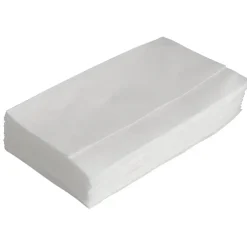 Serviet, 1-lags, novafold, hvid, papir, 32cm x33cm - 7200 stk