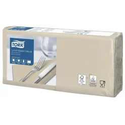 Serviet Tork 477350 33x33cm 2-lag Natur - 10 pk x 200 stk/krt