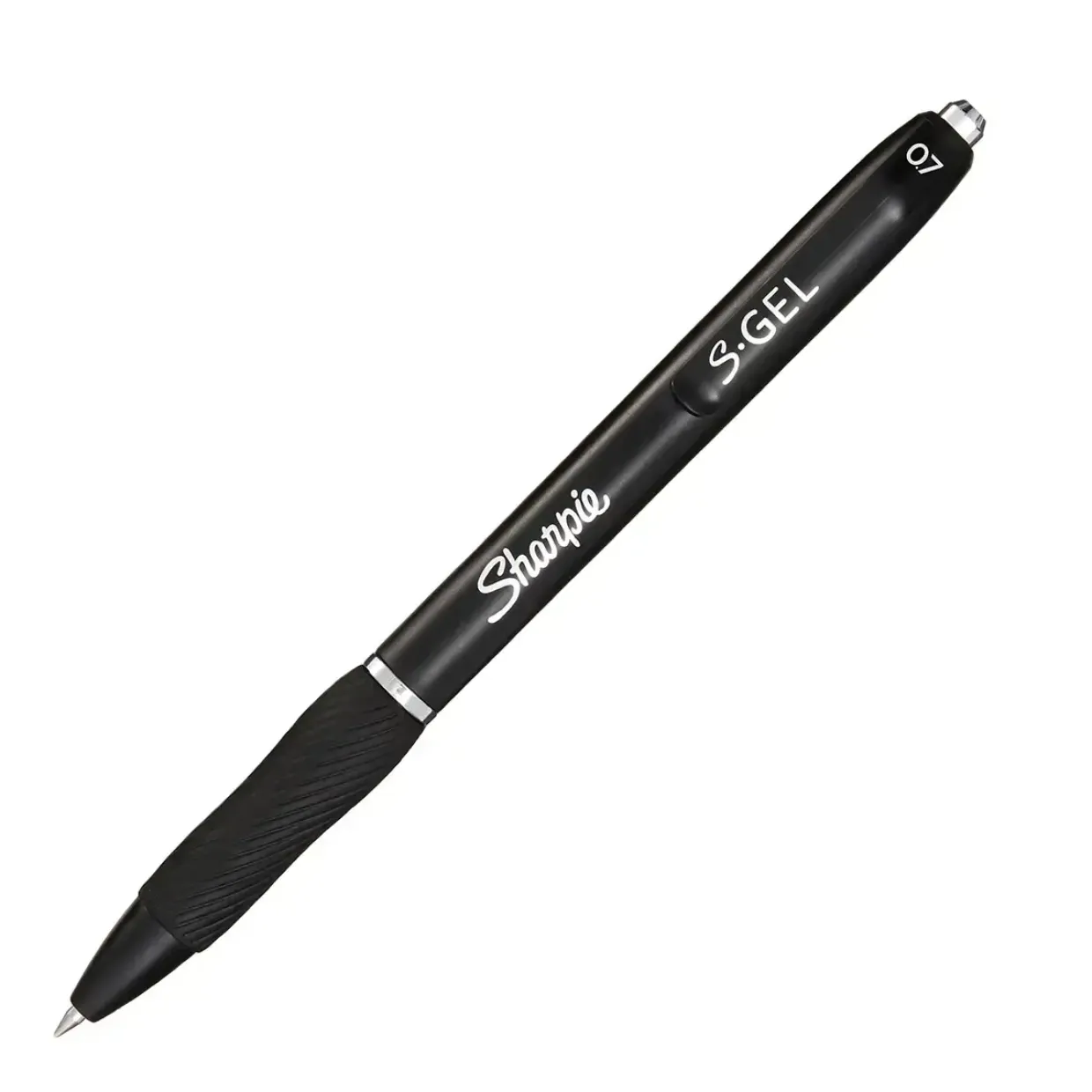 Sharpies tusser Gelpenne S-Gel sort 0,7mm - 3 stk
