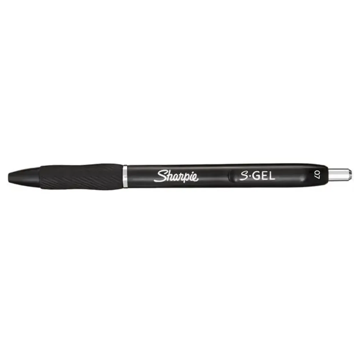 Sharpies tusser Gelpenne S-Gel sort 0,7mm - 3 stk