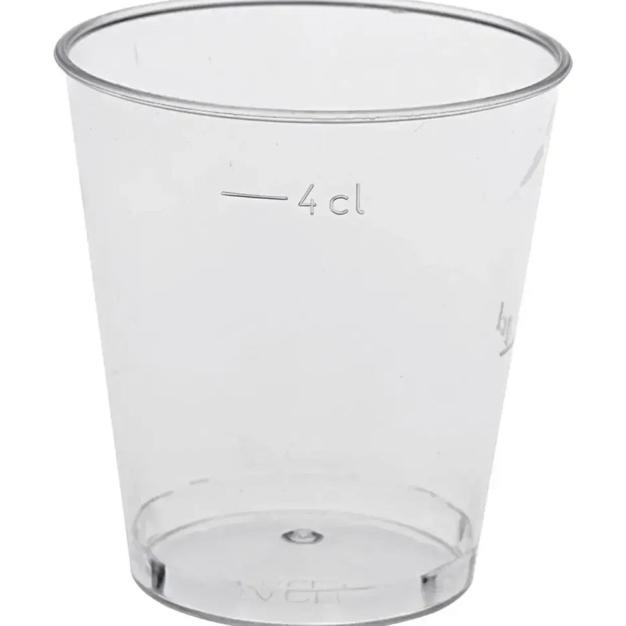Shotglas, ABENA Gastro, 5cm, Ø4,5cm, 4 cl, 5 cl, klar, PS - 1000 stk
