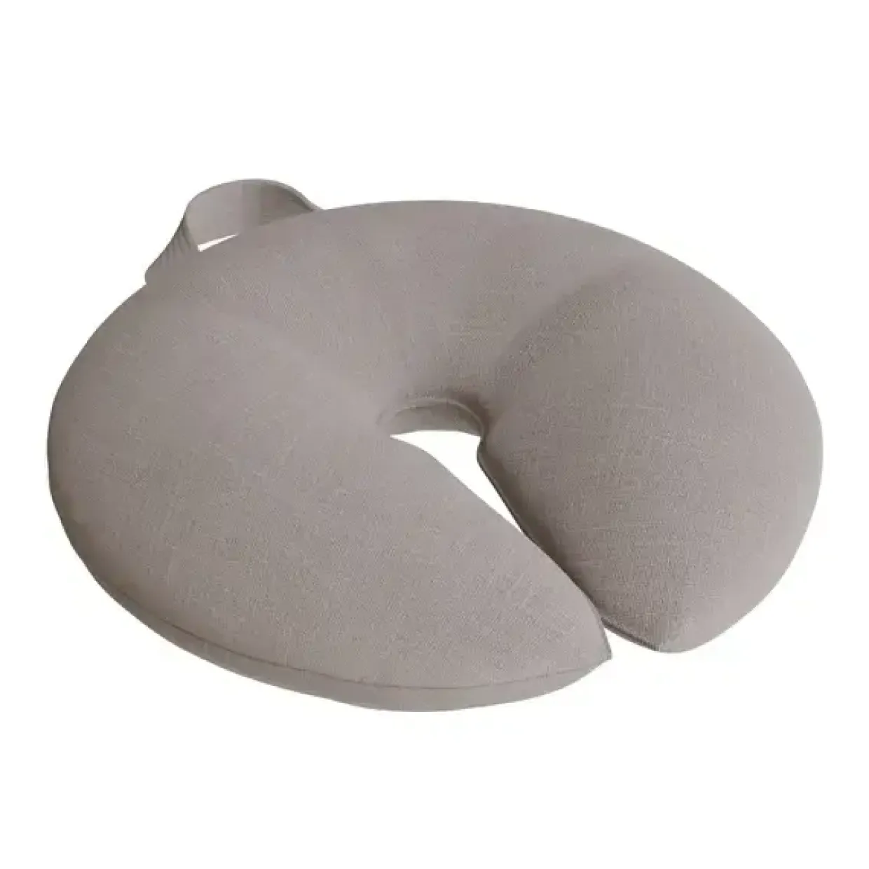 Siddepude Donut, Ø400 mm, gråt tekstil