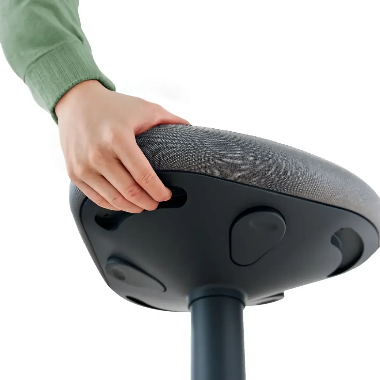 Siddestol – Leitz Ergo Active – Comfort – Mørkegrå
